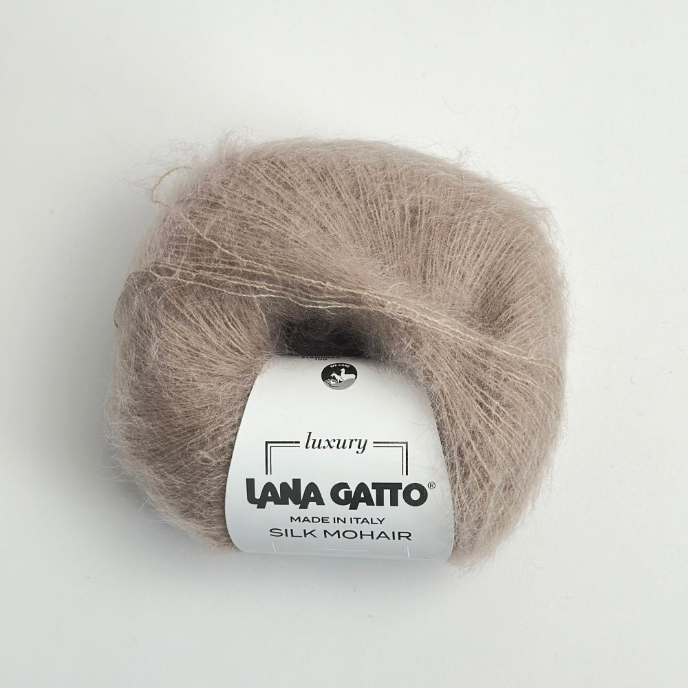 Silk Mohair - Oyster Grey - A9607
