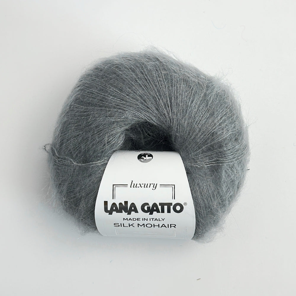 Silk Mohair - Smoked Grey - A9608