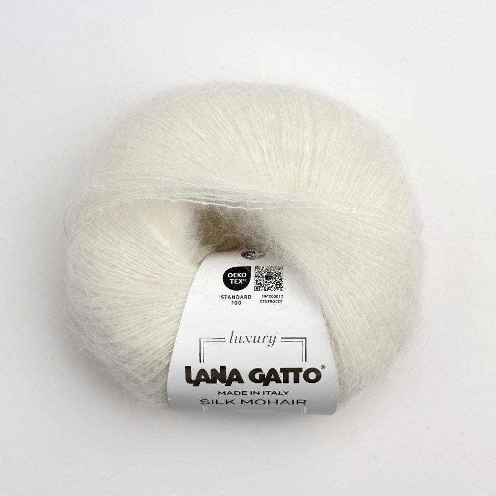 Silk Mohair - Bright White - A4926