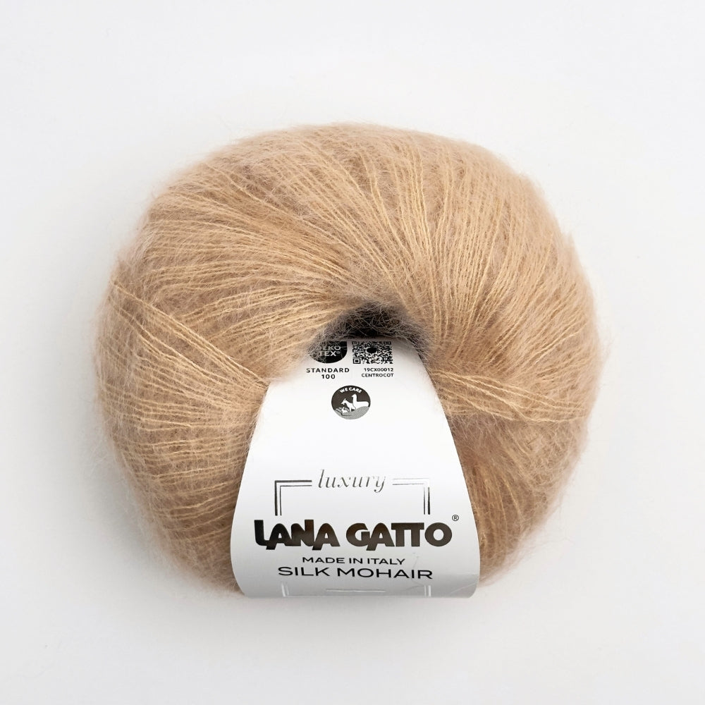 Silk Mohair - Café Latte - A6423