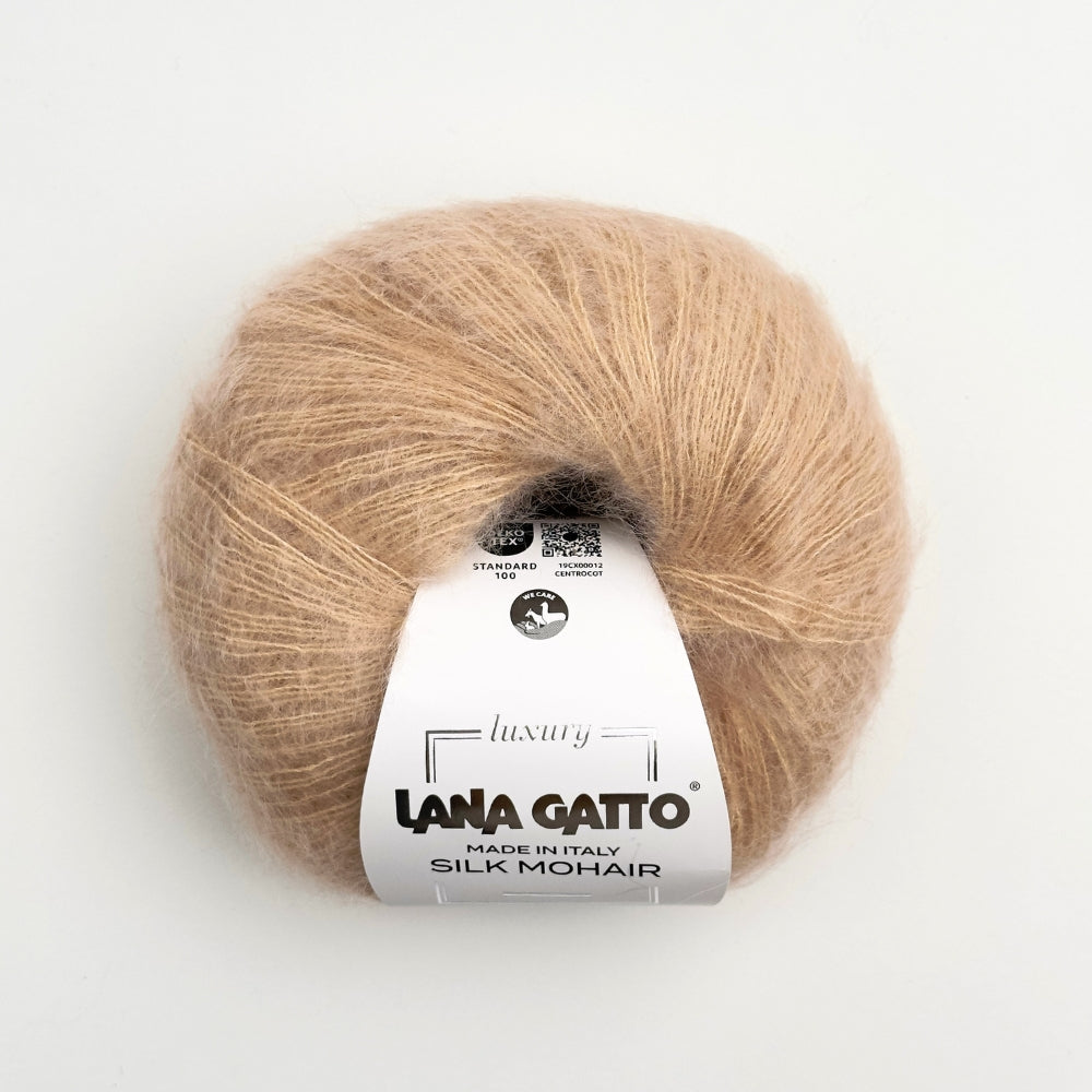 Silk Mohair - Café Latte - A6423