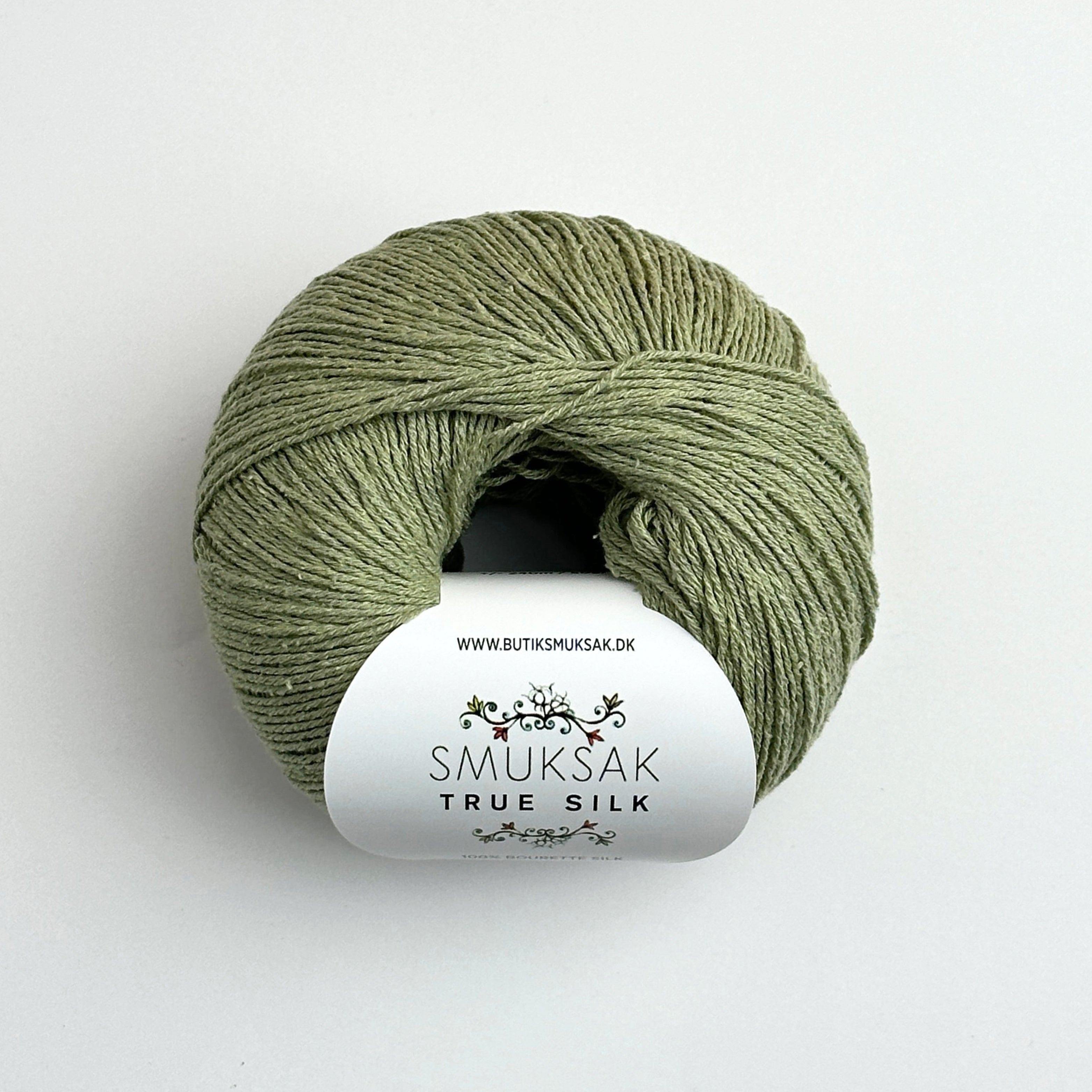 True Silk - 100% Silke - Sage Green - SM02