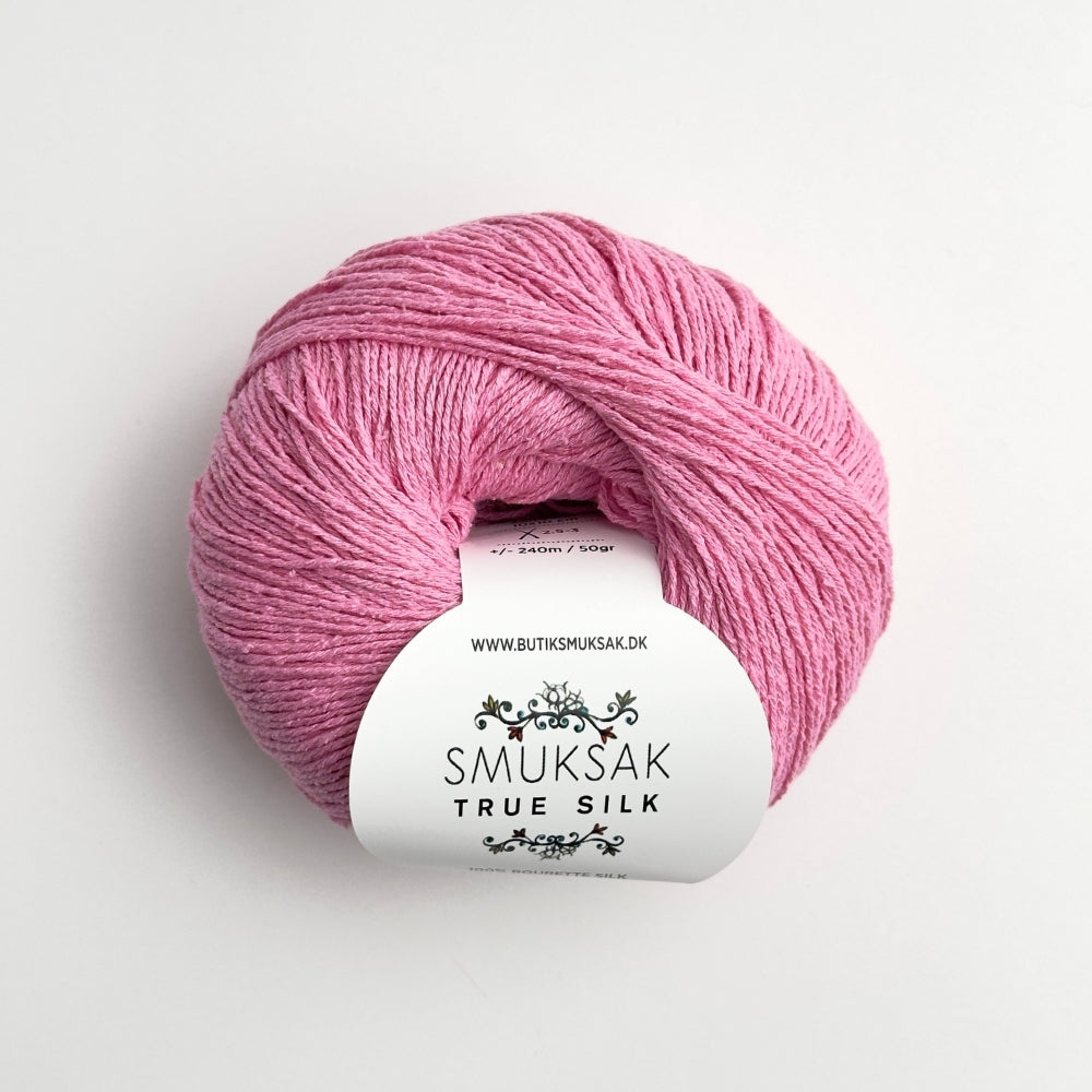 True Silk - 100% Silke - Bubblegum - SM13
