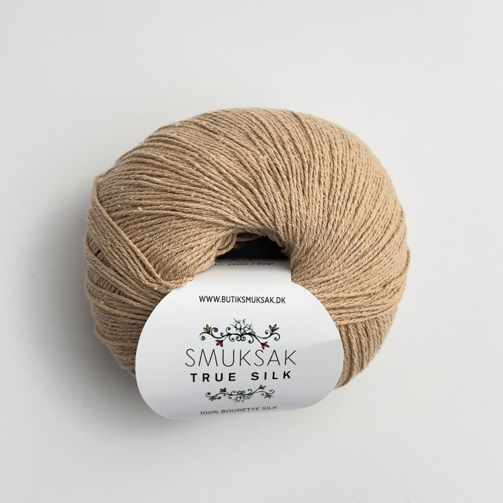 True Silk - 100% Silke - Camel - SM23