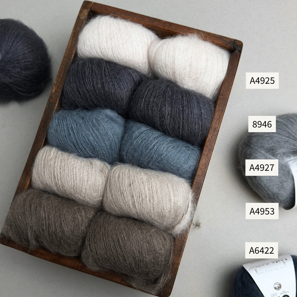 Knitting kit - Sorbet Blouse 'Mini' from Mille Fryd - Silk Mohair