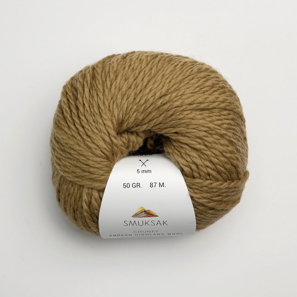 Chunky Andean Highland Wool - Caramel Fudge - 1378