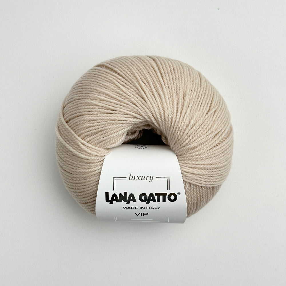 VIP - Cashmere/Merino - White Sand - A4947