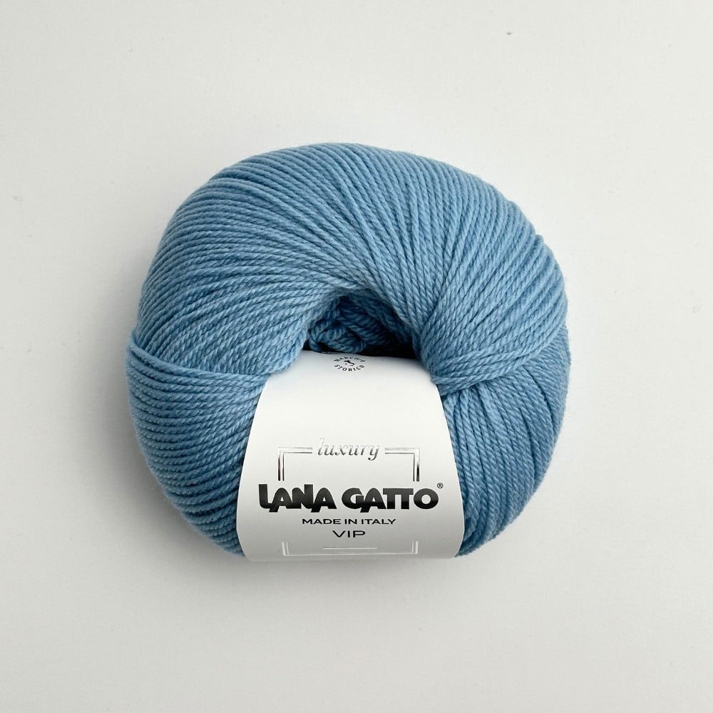 VIP - Cashmere/Merino - Powder Blue - A6420