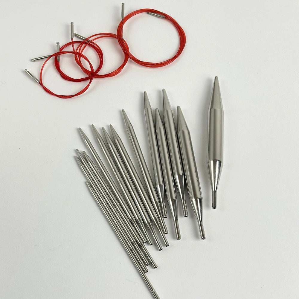 Addi Click Basic - Udskiftelige rundpindesæt (3.50-15.00 mm)