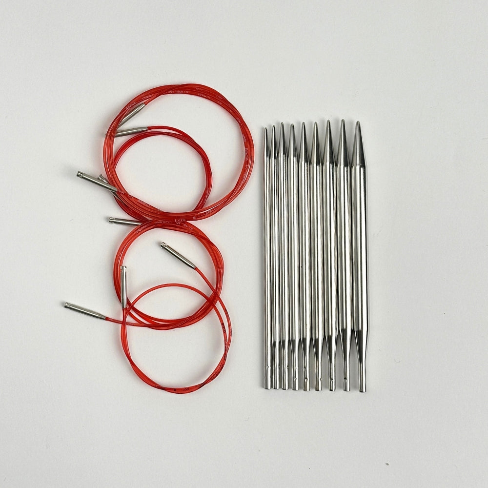 Addi Click Lace - Udskiftelige rundpindesæt (4,5-8.00 mm)