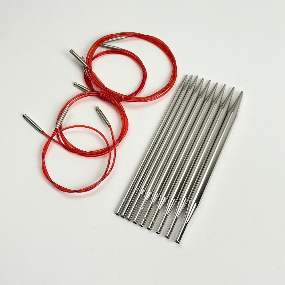 Addi Click Lace - Udskiftelige rundpindesæt (5-8.00 mm)