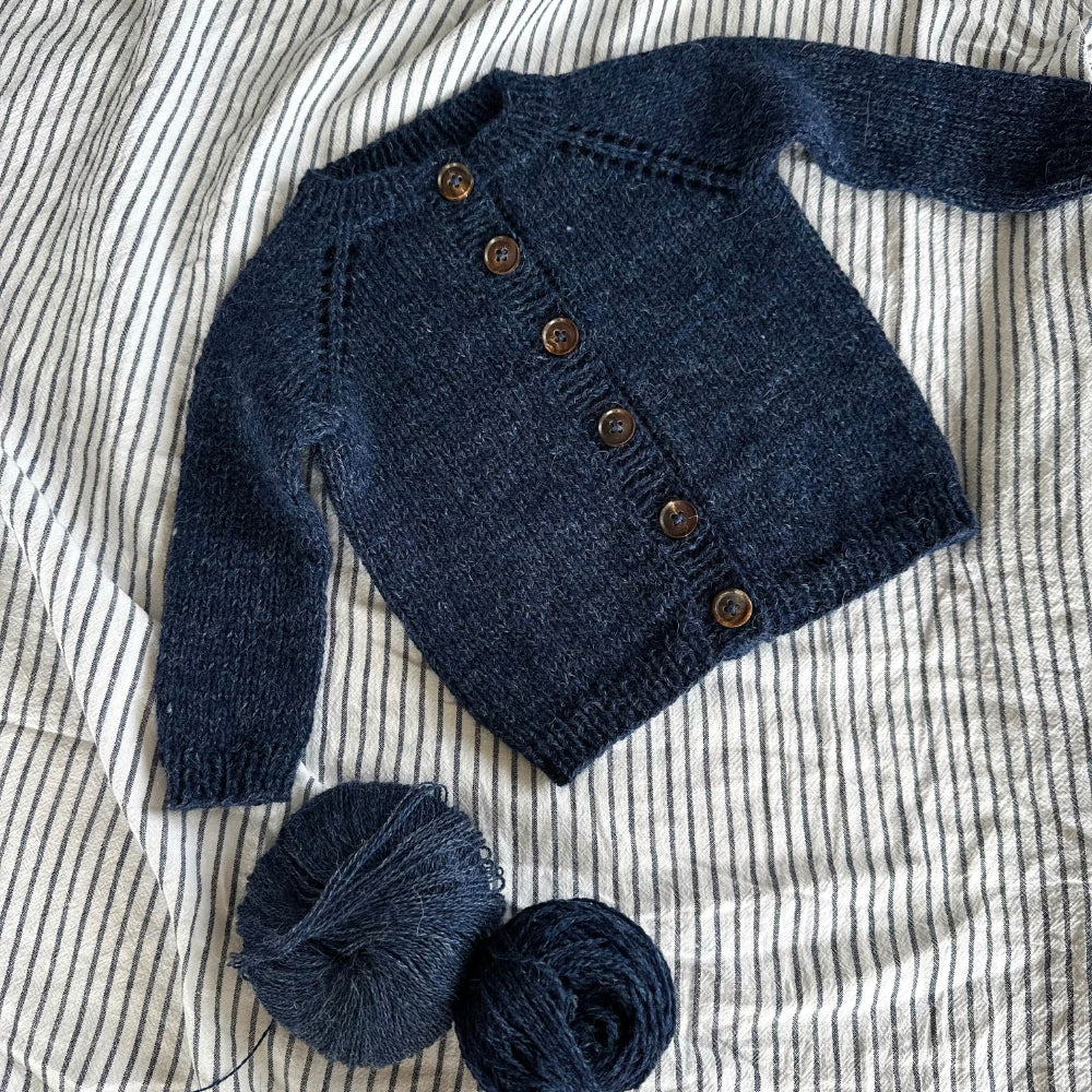 Strikkekit - Birk Cardigan af Mille Fryd (Shetland Wool + Baby Alpaca)