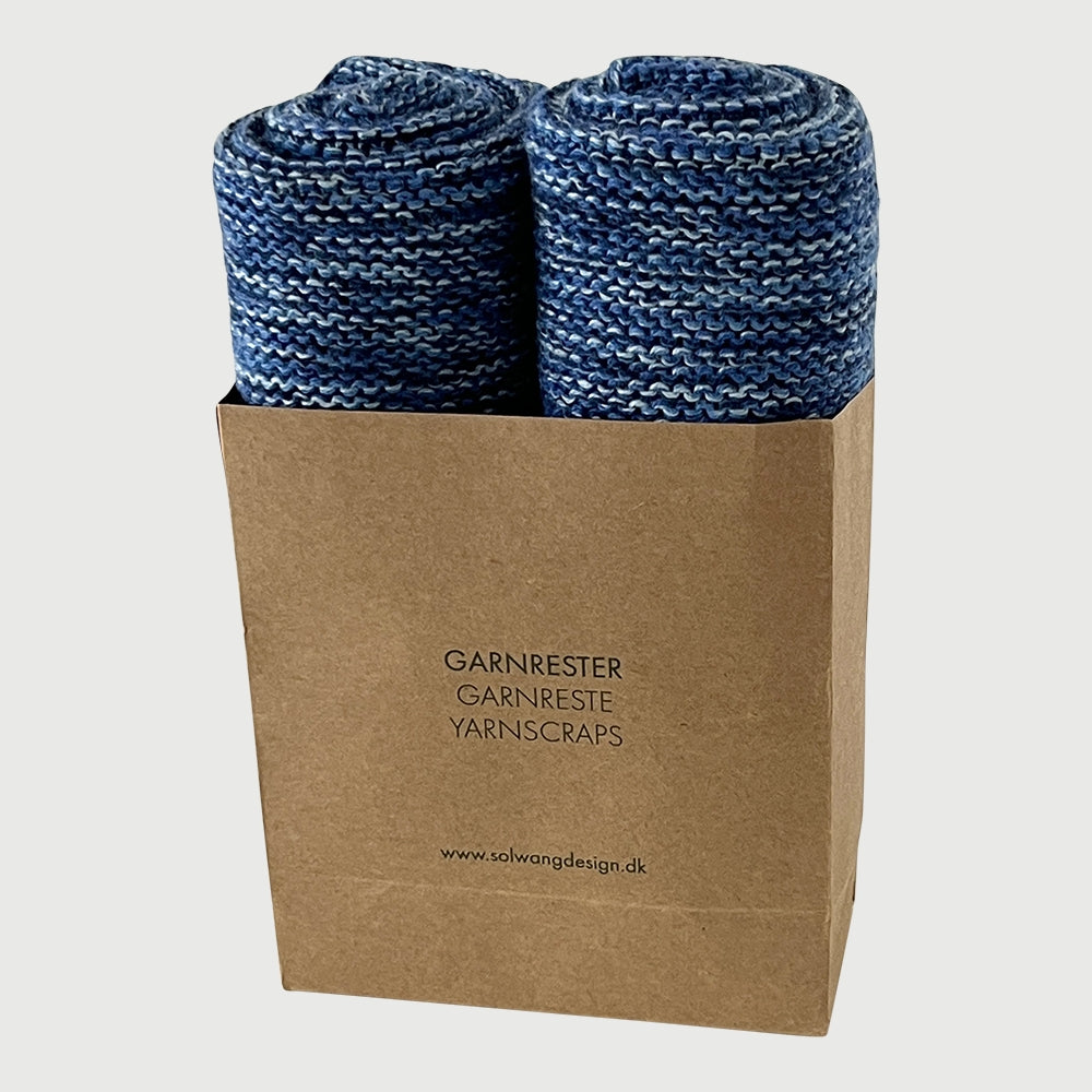 Dish cloths made of leftover yarn - 100% cotton (2 pcs.)