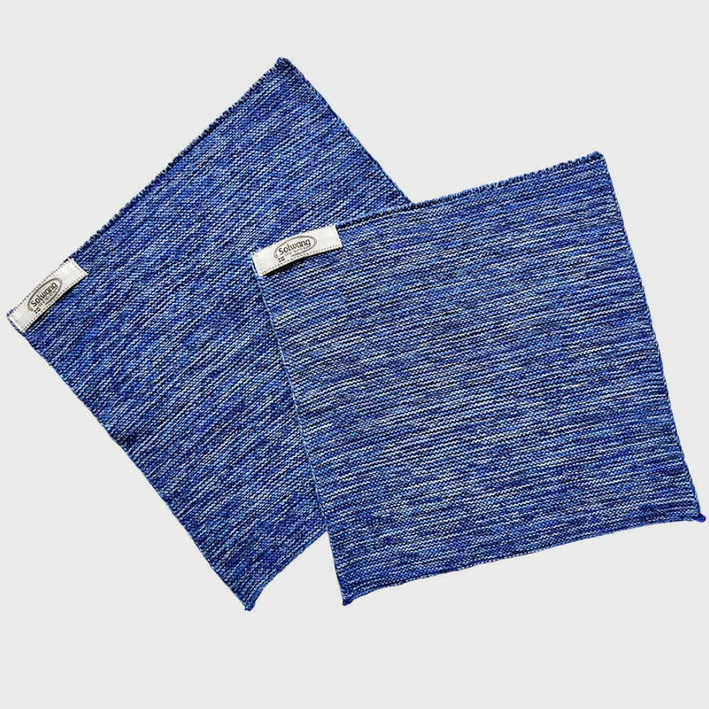 Karklude af Restegarn - 100% bomuld (2 stk.)