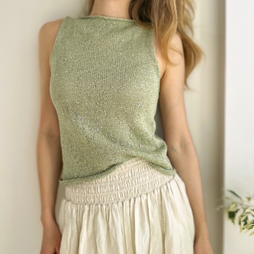 Black Night Top - Knitamore