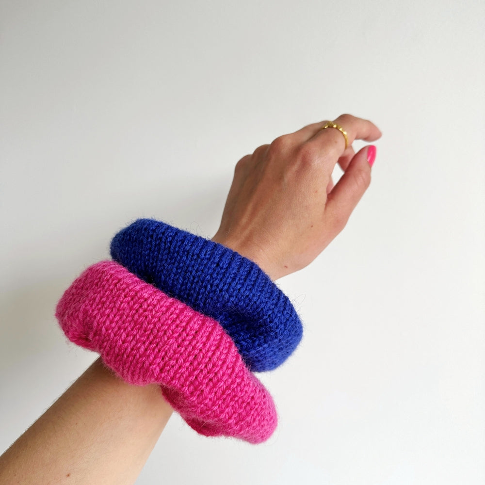 Chunky Scrunchie - Butik Smuksak (Gratis opskrift)