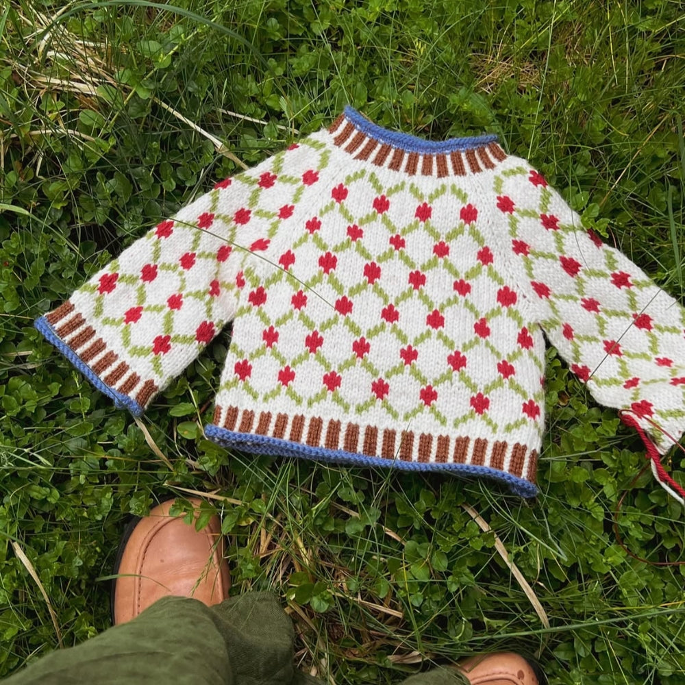 Knitting kit (without pattern) - Piú for children - Karoline Barfod