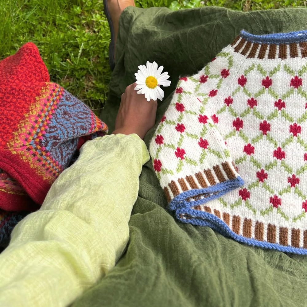 Knitting kit (without pattern) - Piú for children - Karoline Barfod