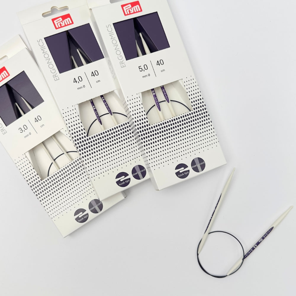 PRYM Ergonomics - Ergonomiske Rundpinde - 40 cm
