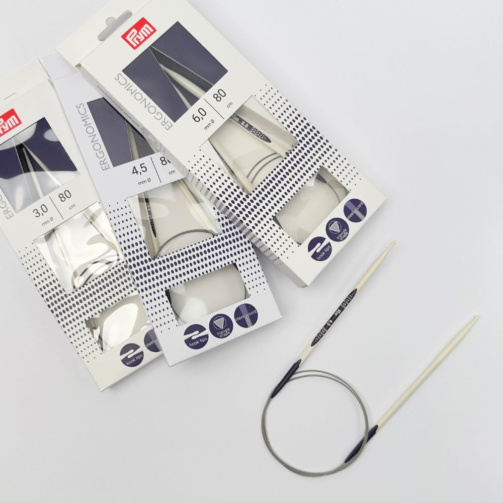 PRYM Ergonomics - Ergonomiske Rundpinde - 80 cm