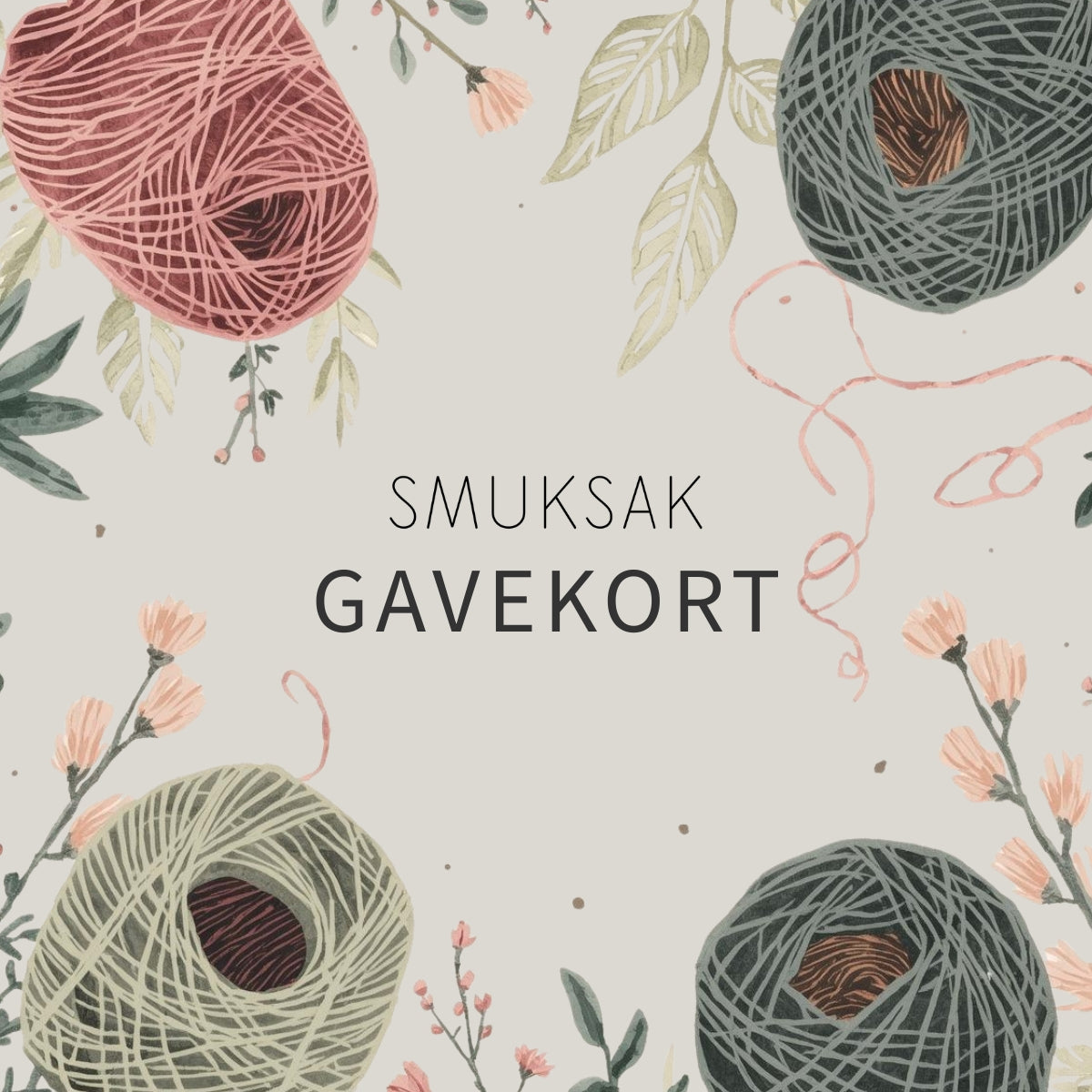 Gavekort til Butik Smuksak