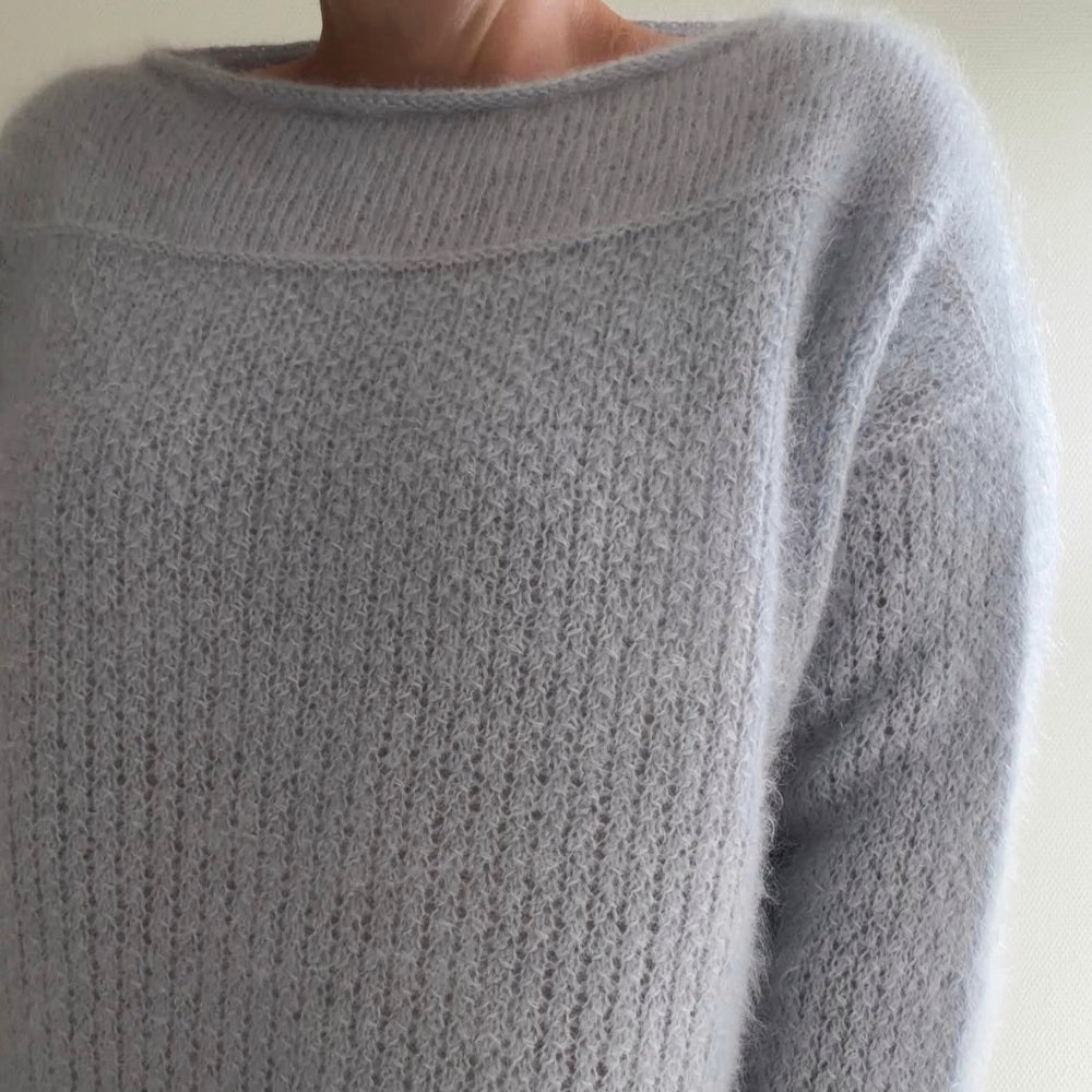 Strikkekit - Karen Bluse - Mette Sandgaard Kühl (Silk Mohair + Silk Mohair Lux)