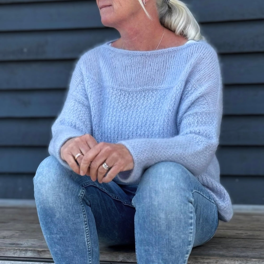 Strikkekit - Karen Bluse - Mette Sandgaard Kühl (Silk Mohair)