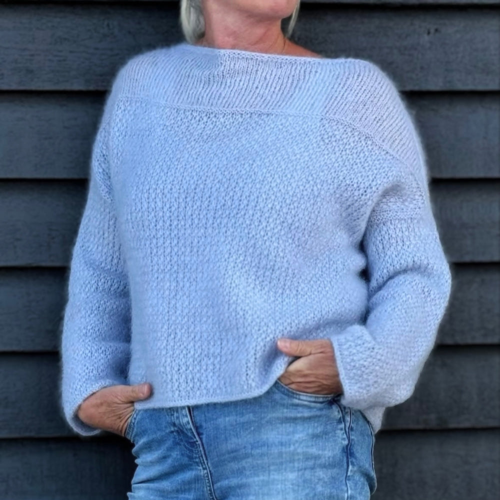 Strikkekit - Karen Bluse - Mette Sandgaard Kühl (Silk Mohair)