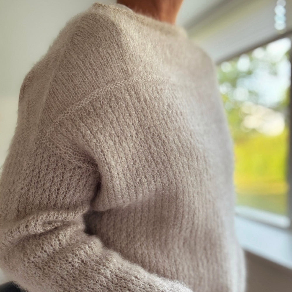Strikkekit - Karen Bluse - Mette Sandgaard Kühl (Silk Mohair)