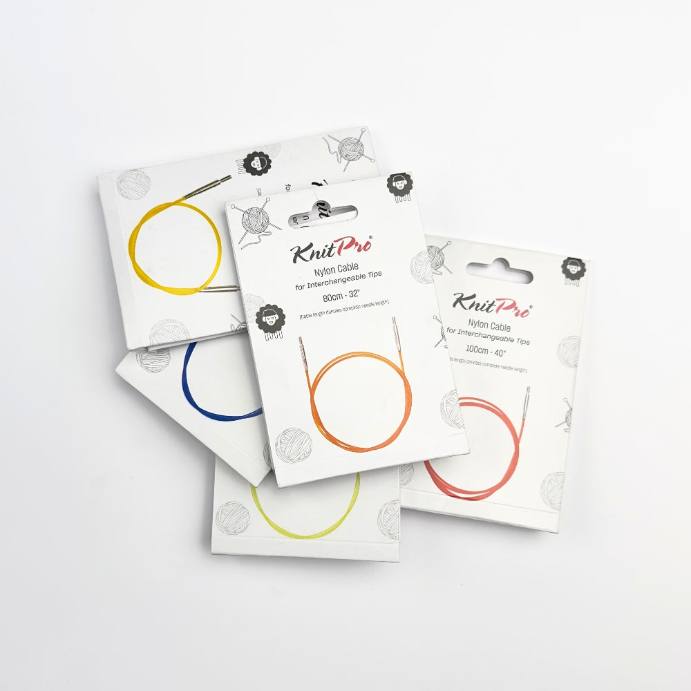 KnitPro Nylon Kabel - Til udskiftelige rundpinde