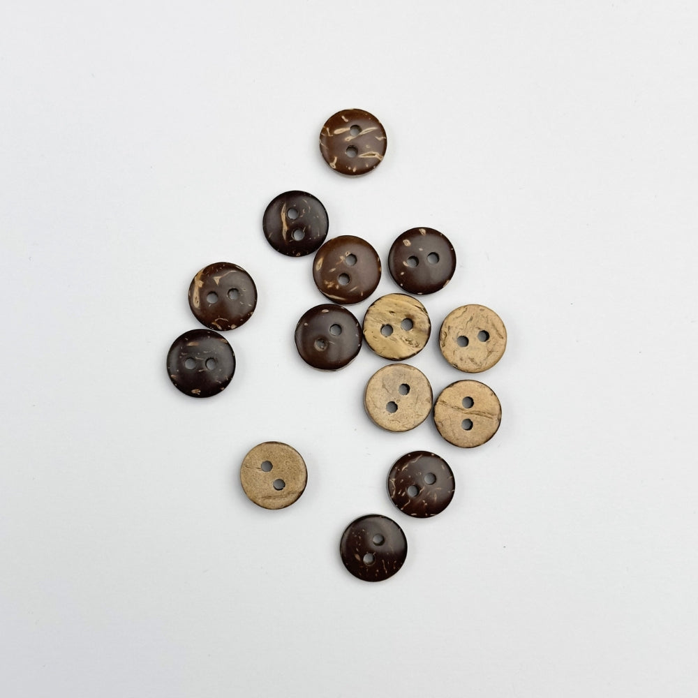 Knap - Kokos - 10 mm