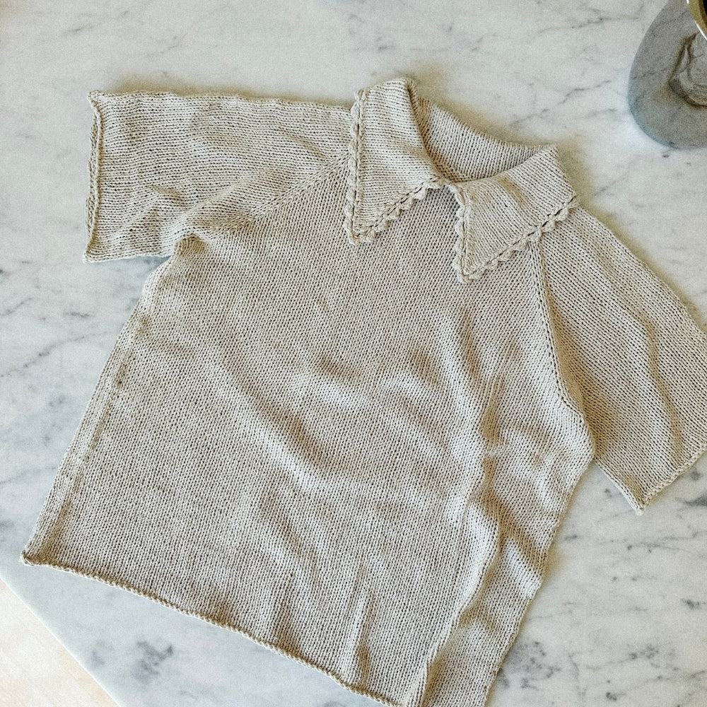 Lace Polo Tee - Spektakelstrik