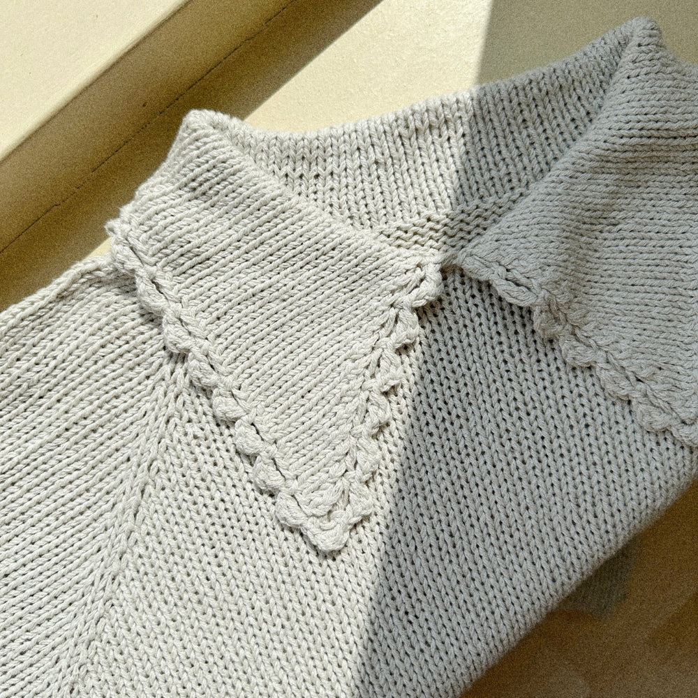 Lace Polo Tee - Spektakelstrik