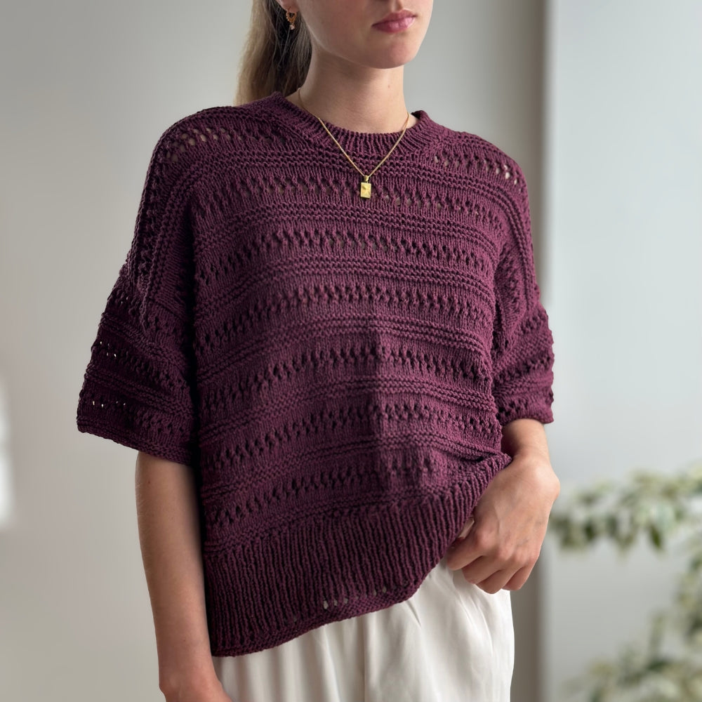 Knitting kit (without pattern) - Dotty Lotte - Karoline Barfod