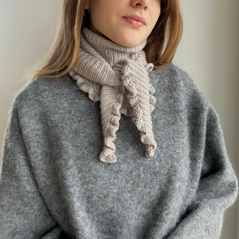 Lulu Scarf / Lulu Shawl - Digital Opskrift