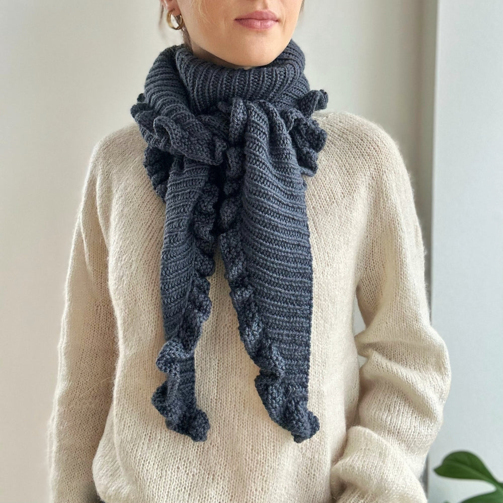 Lulu Scarf / Lulu Shawl - Digital Opskrift