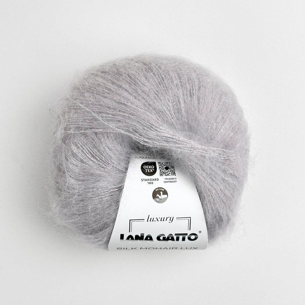 Silk Mohair LUX - Pearl Grey - 30795