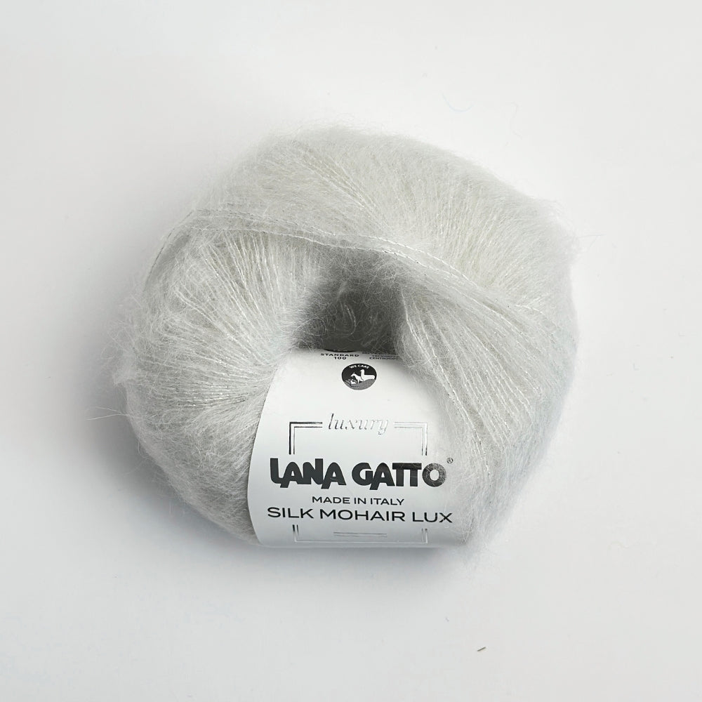 Silk Mohair LUX - Snow White - 6027