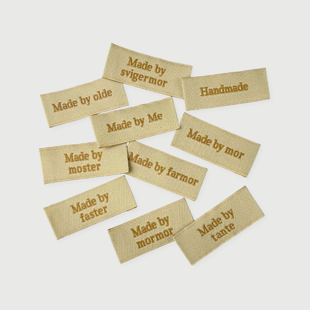 Label - Made by - 1 stk. (vælg variant)