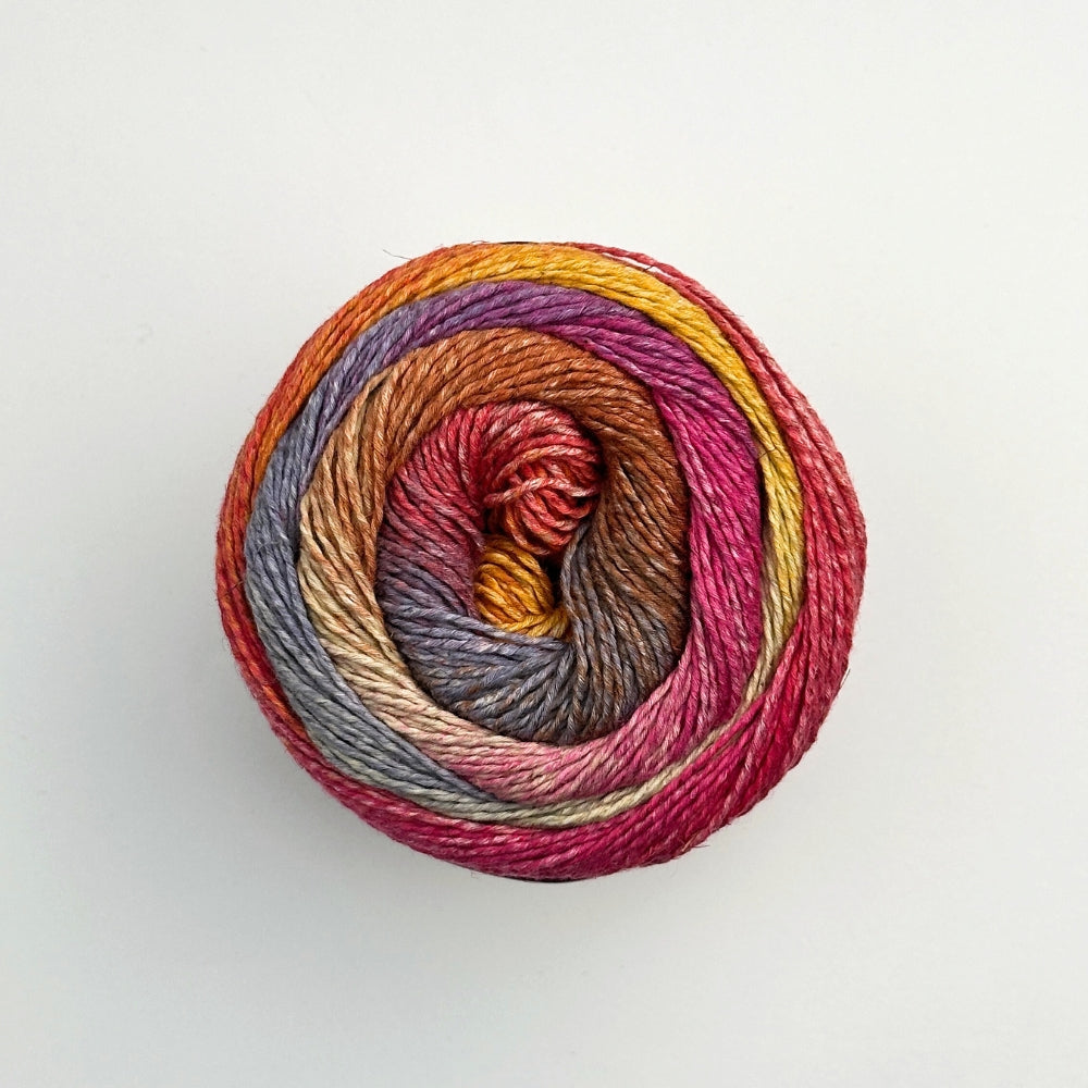 Mango - Bomuld/Hør/Viskose - Sunset Ember - 31261