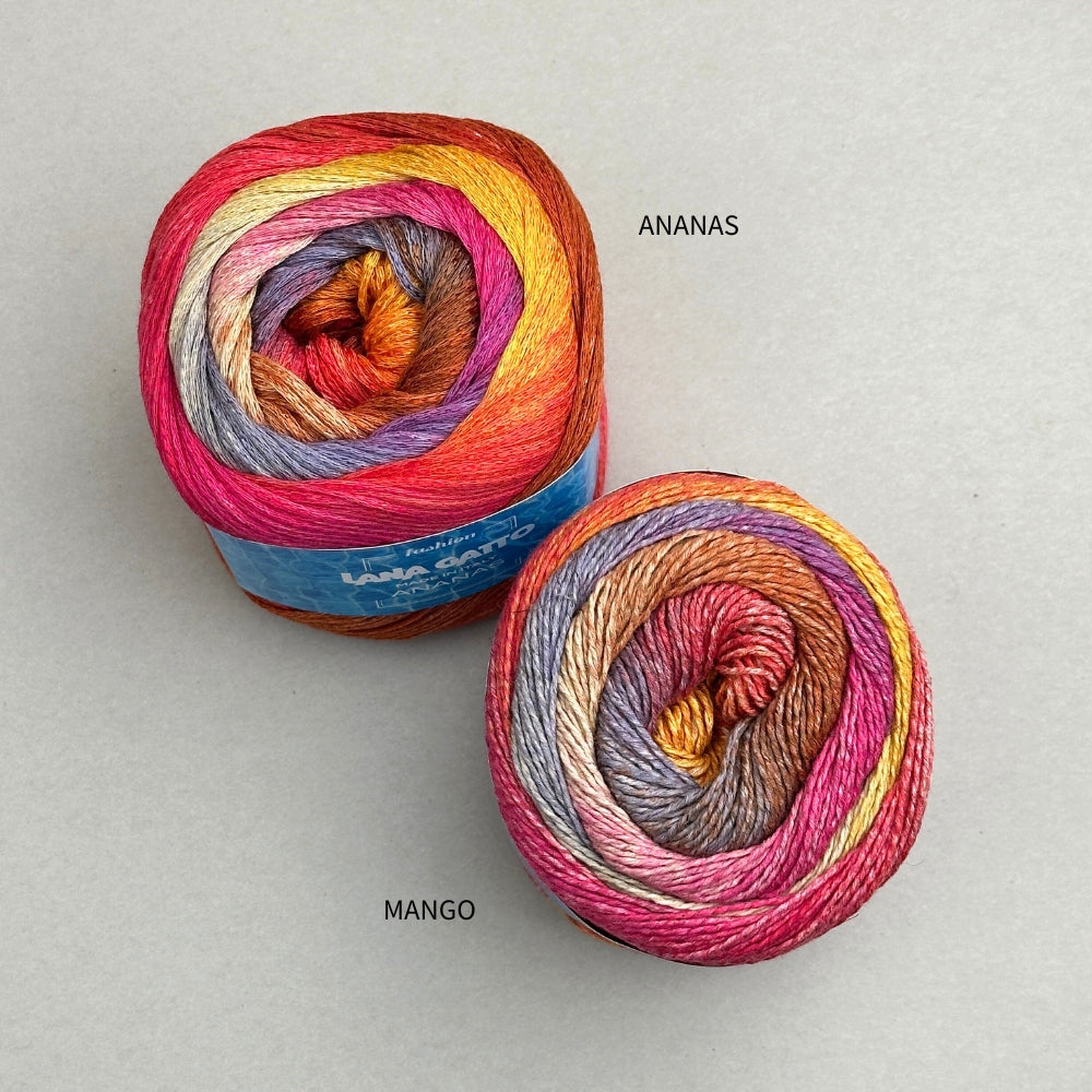 Ananas - Bomuld/Viskose - Sunset Ember - 31261