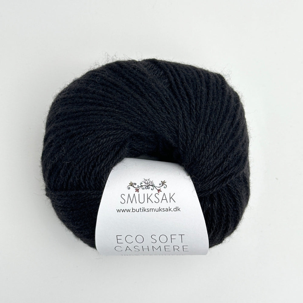 Eco Soft Cashmere - Very Black - NERO