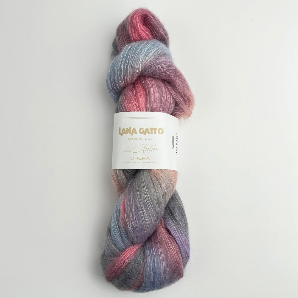 Opera - Håndfarvet Silk Mohair - Rosina 30929