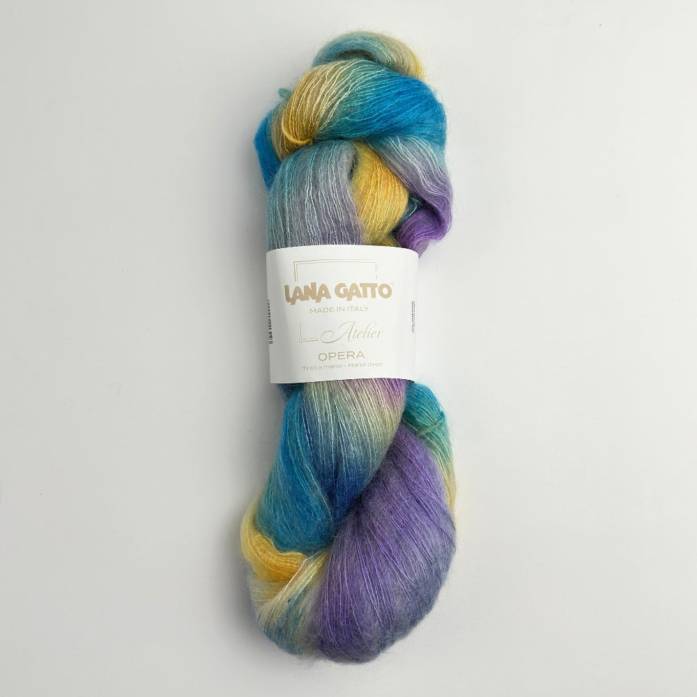 Opera - Håndfarvet Silk Mohair - Tatyana 30931