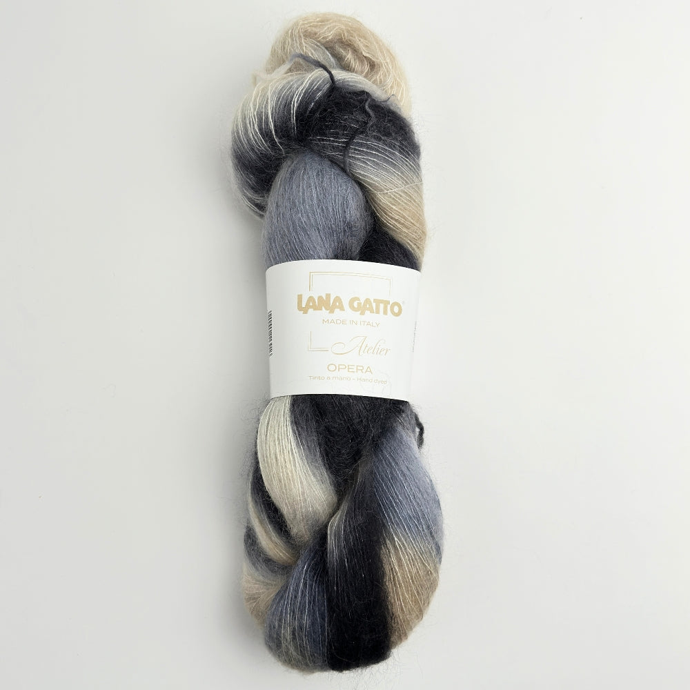 Opera - Håndfarvet Silk Mohair - Leonore 30933