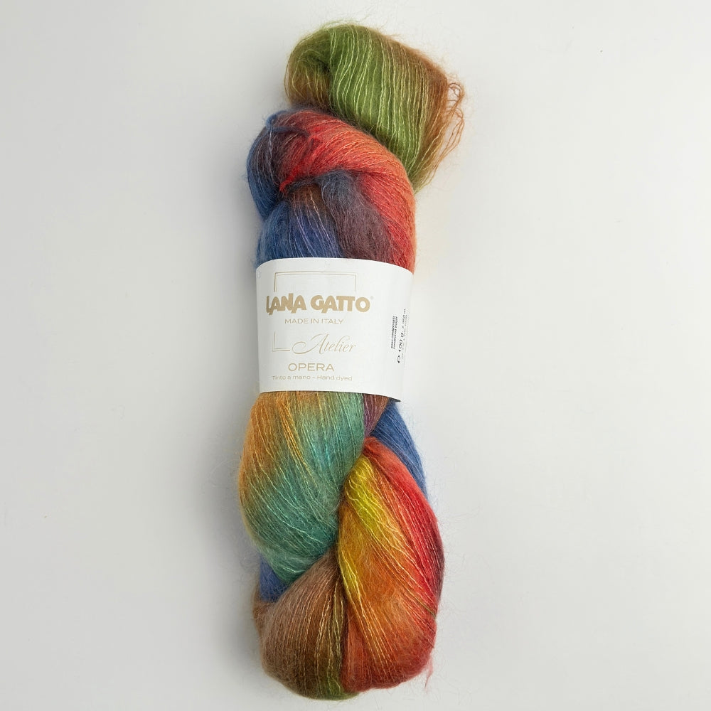 Opera - Håndfarvet Silk Mohair - Tosca 30934