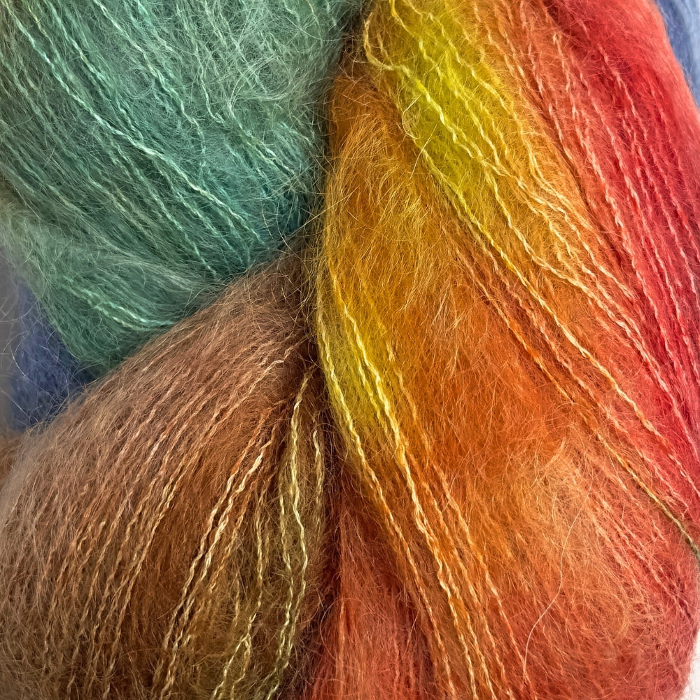 Opera - Håndfarvet Silk Mohair - Tosca 30934