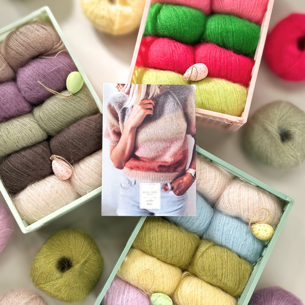 Strikkekit - Sorbet Bluse - Påske Edition 2026