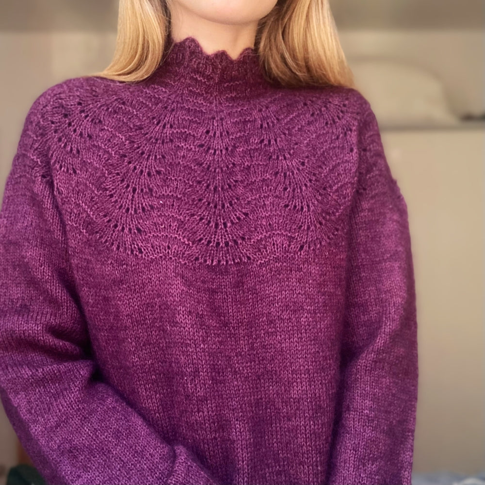 Knitting kit (without pattern) - Dotty Lotte - Karoline Barfod
