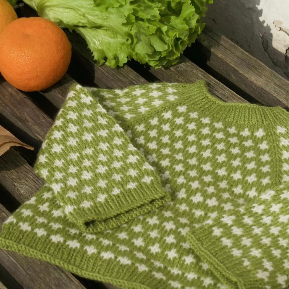 Knitting kit (without pattern) - Piú for children - Karoline Barfod